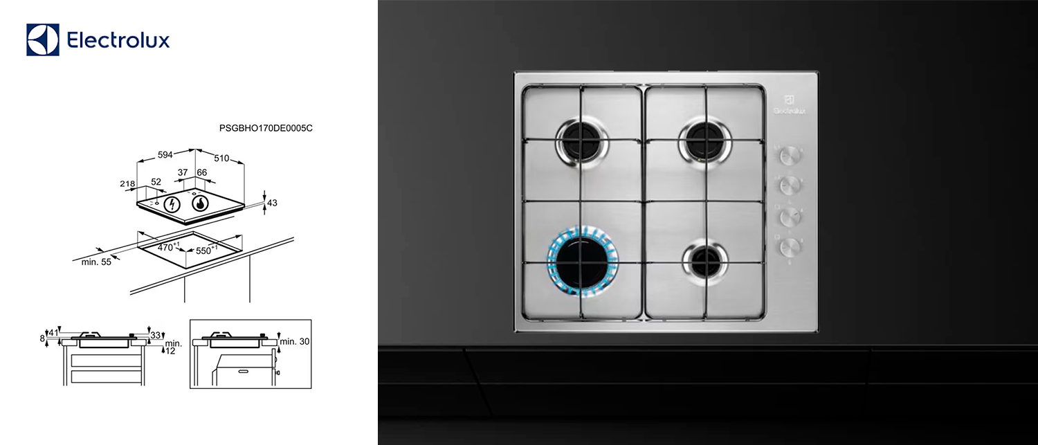 Electrolux kgs6404sx