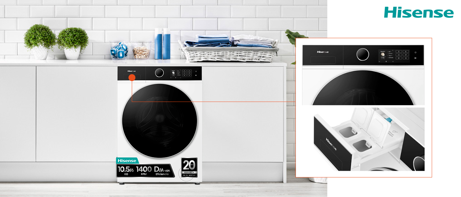 Hisense wd5i1045bwq