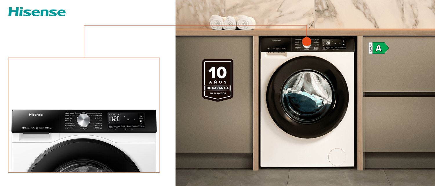Hisense wf3s1043bw3