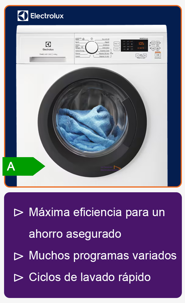 Lavadora electrolux ea2f6821cf