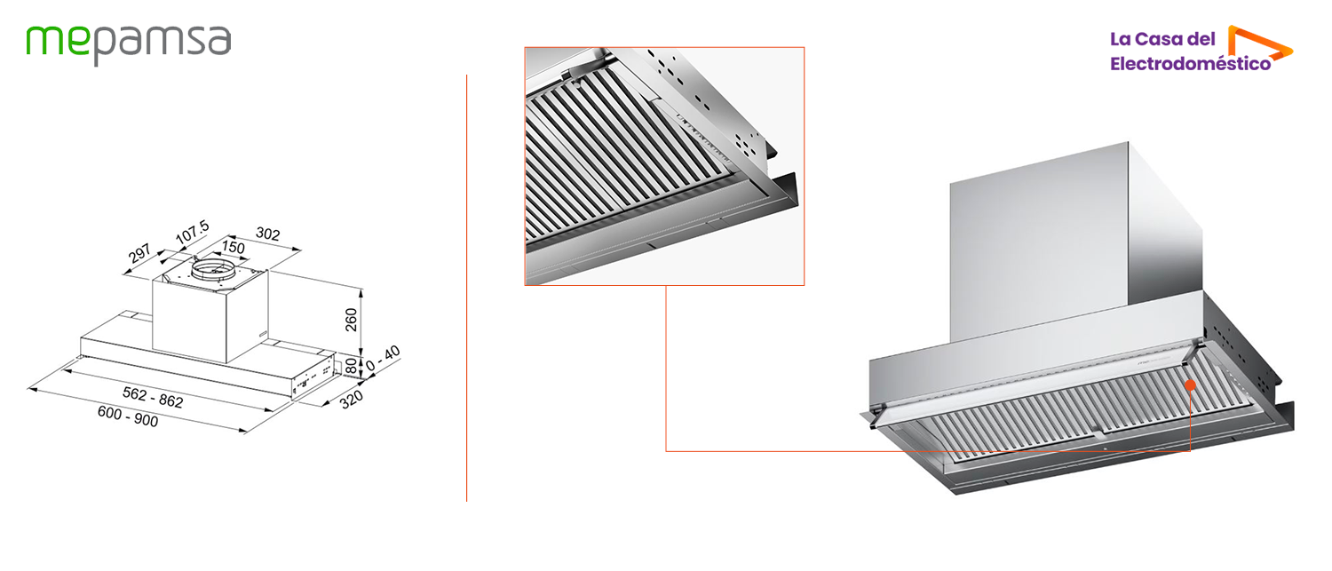 Mepamsa secret zero gotas 60 inox