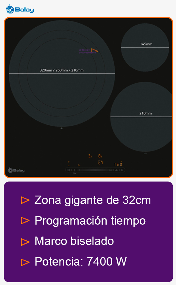 Placa balay 3eb967lh