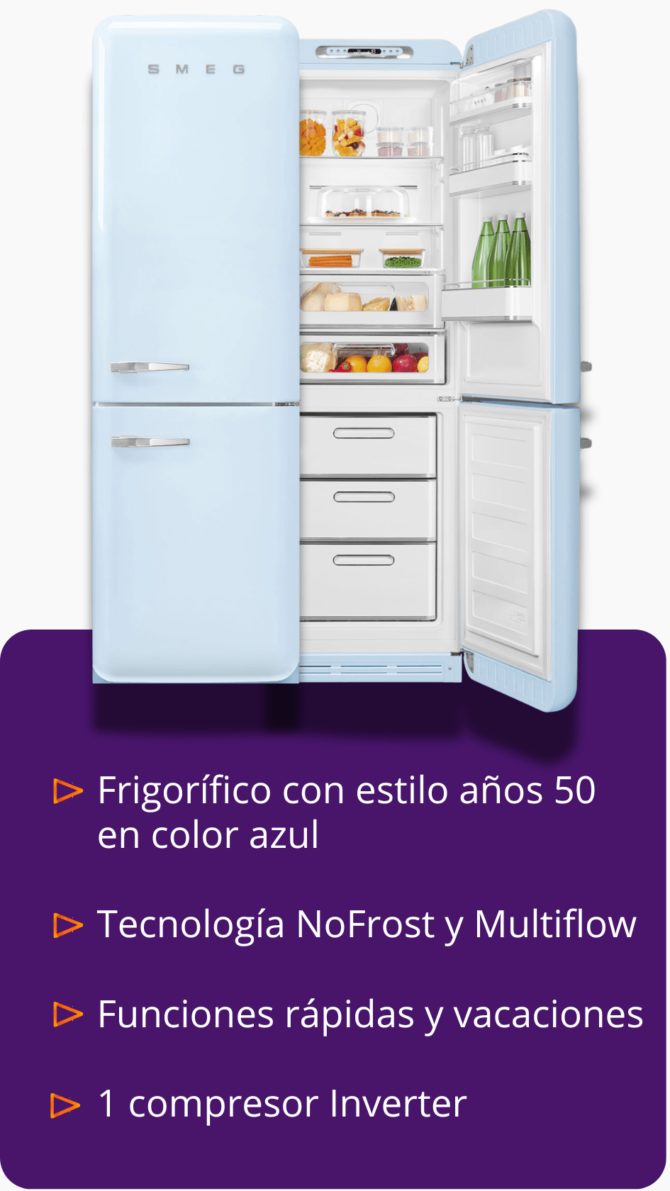 Smeg fab32rpb6 frigorifico