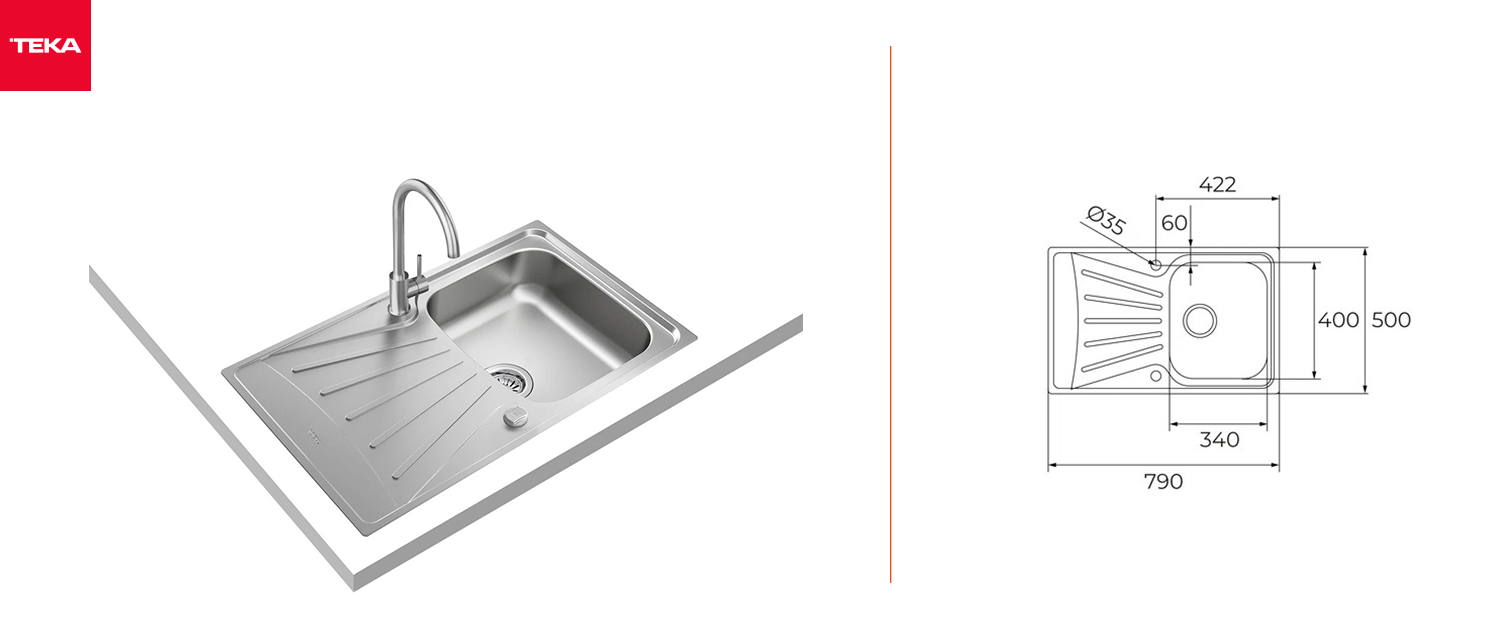 Teka starbright 45 e xp 1c 1e