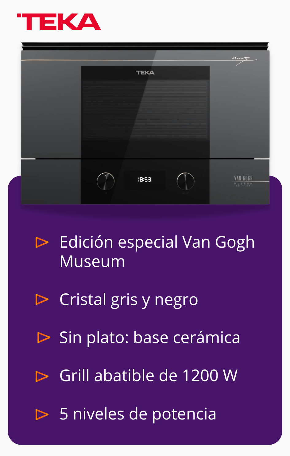 Teka van gogh ml 82 vg min