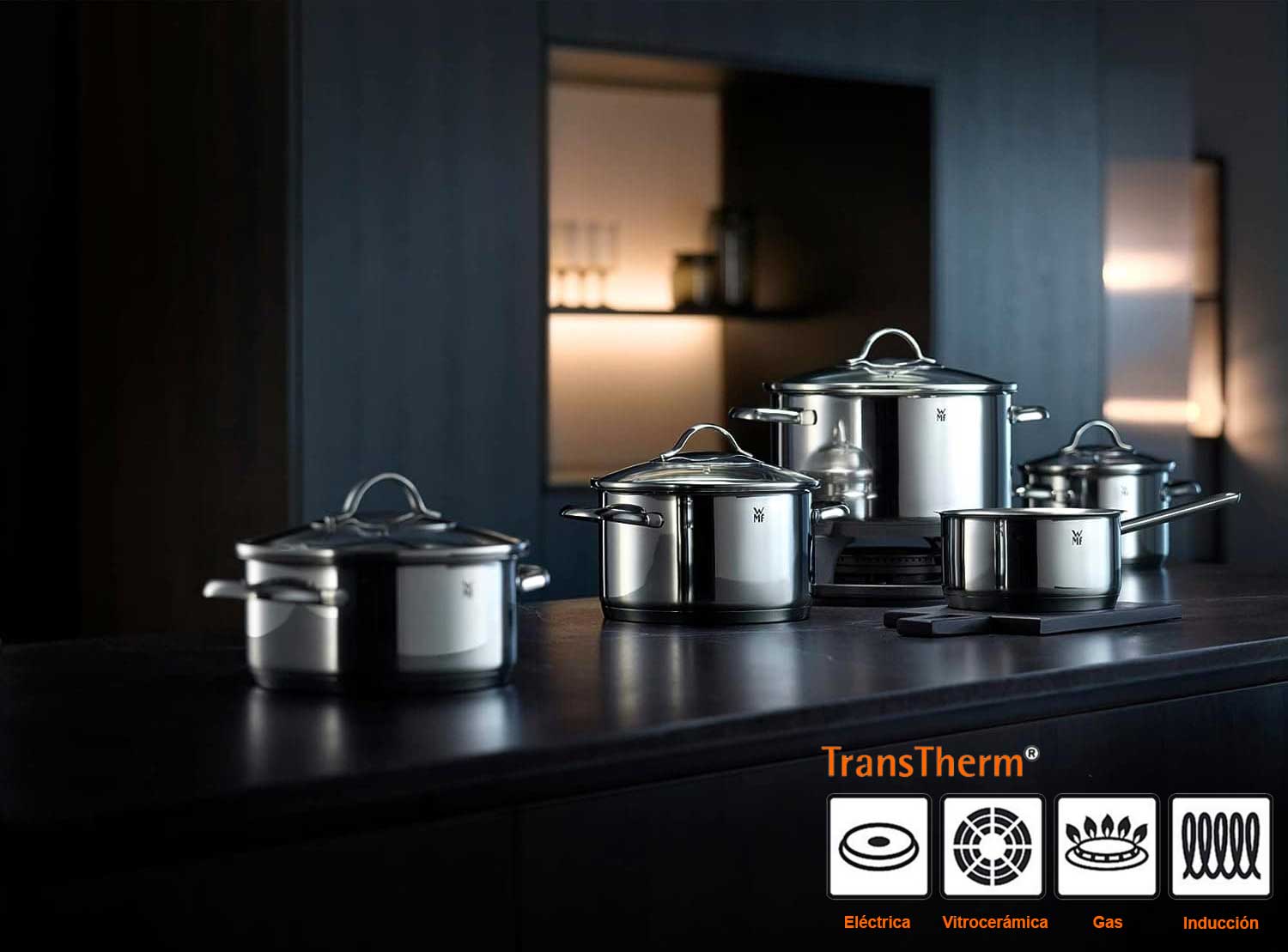 Wmf provence plus batería de cocina 5 piezas acero inoxidable (2)