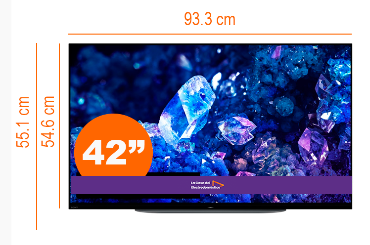 Bravia xr 42a90k 4k hdr medidas