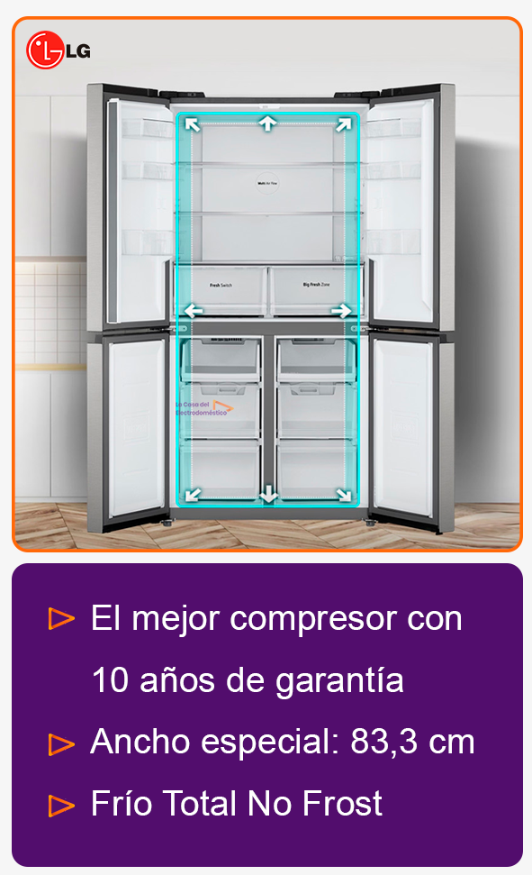 Lg total no frost gmm41msbem